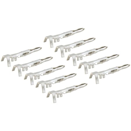 Allstar Performance 12 Gauge Weather Pack Male Terminals, 10PK ALL76277